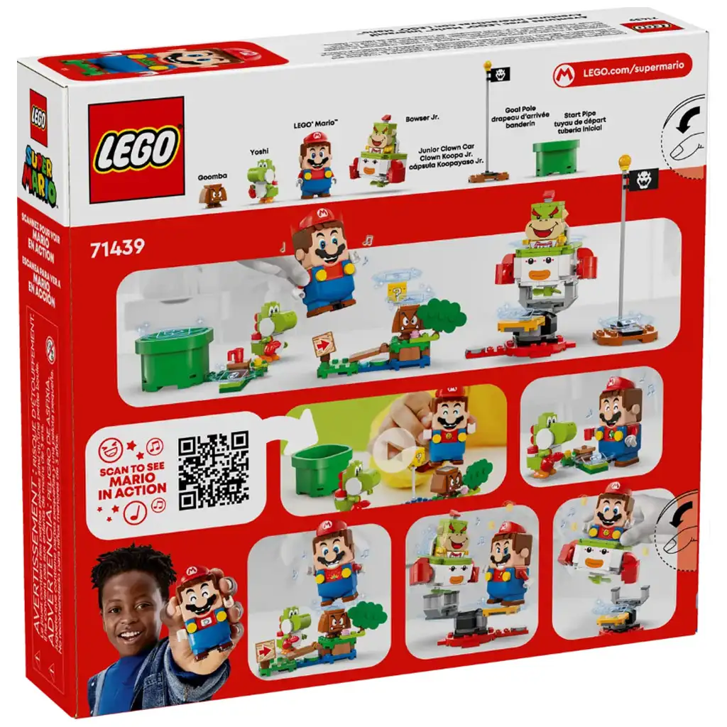 LEGO®: Super Mario™ - Dobrodružstvá s interaktívnou figúrkou LEGO® Mario™ (71439)