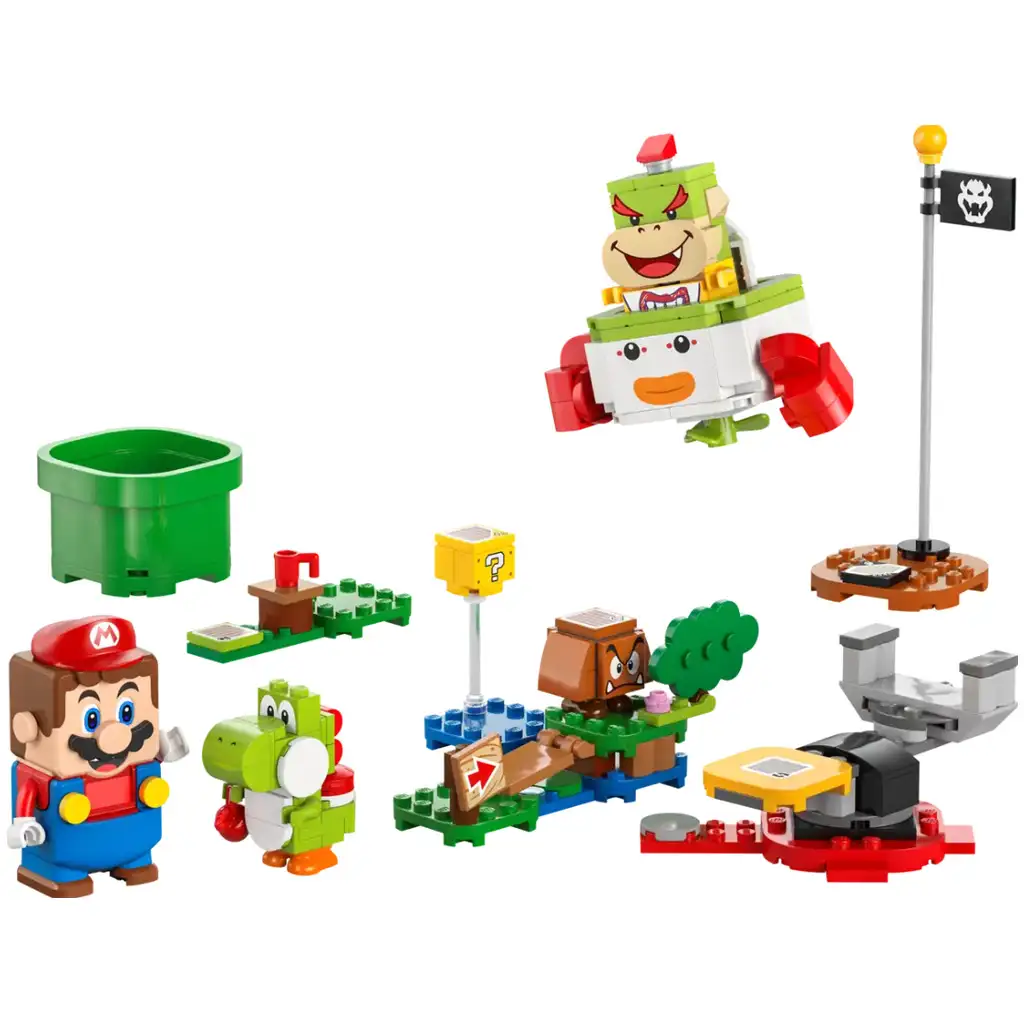 LEGO®: Super Mario™ - Dobrodružstvá s interaktívnou figúrkou LEGO® Mario™ (71439) kép 5