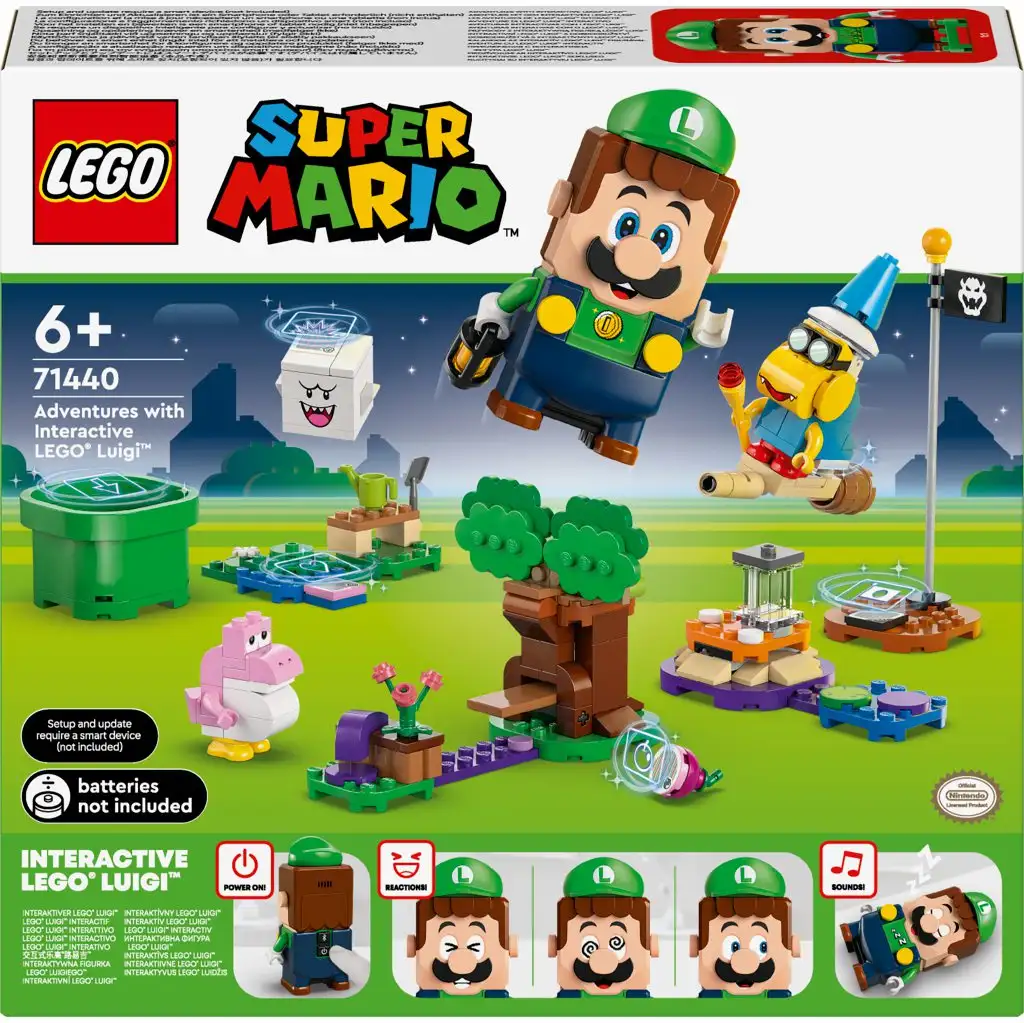 LEGO® Super Mario™: Dobrodružstvá s interaktívnou figúrkou Luigiho (71440)