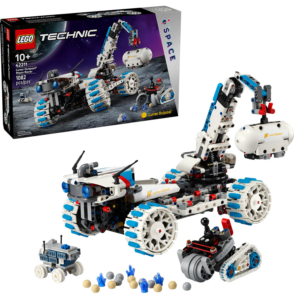 LEGO® Technic: Lunárna základňa™ lunárne vozidlo (42211)