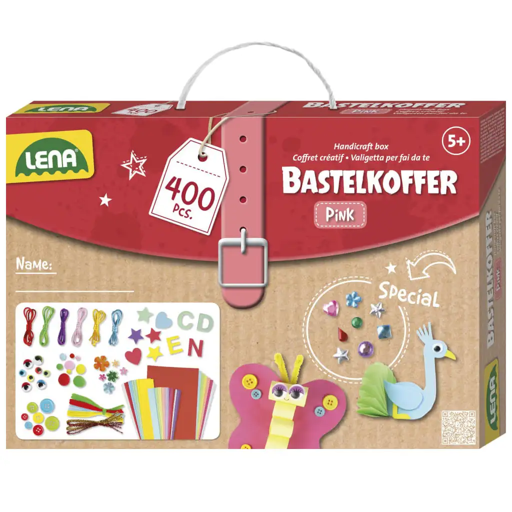 LENA: DIY 400-dielna dievčenská kreatívna súprava