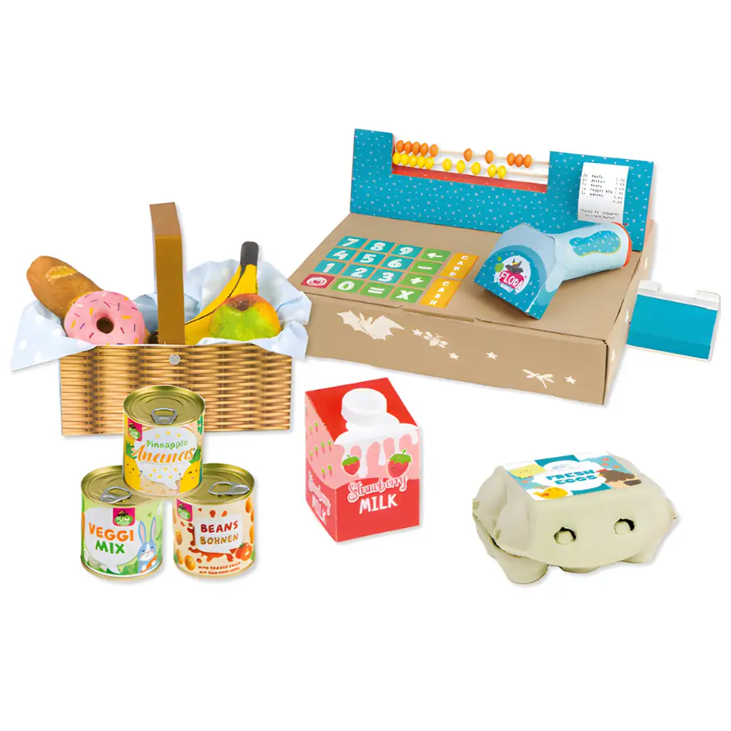 LENA: ECO supermarket tvorivá sada na hranie kép 2