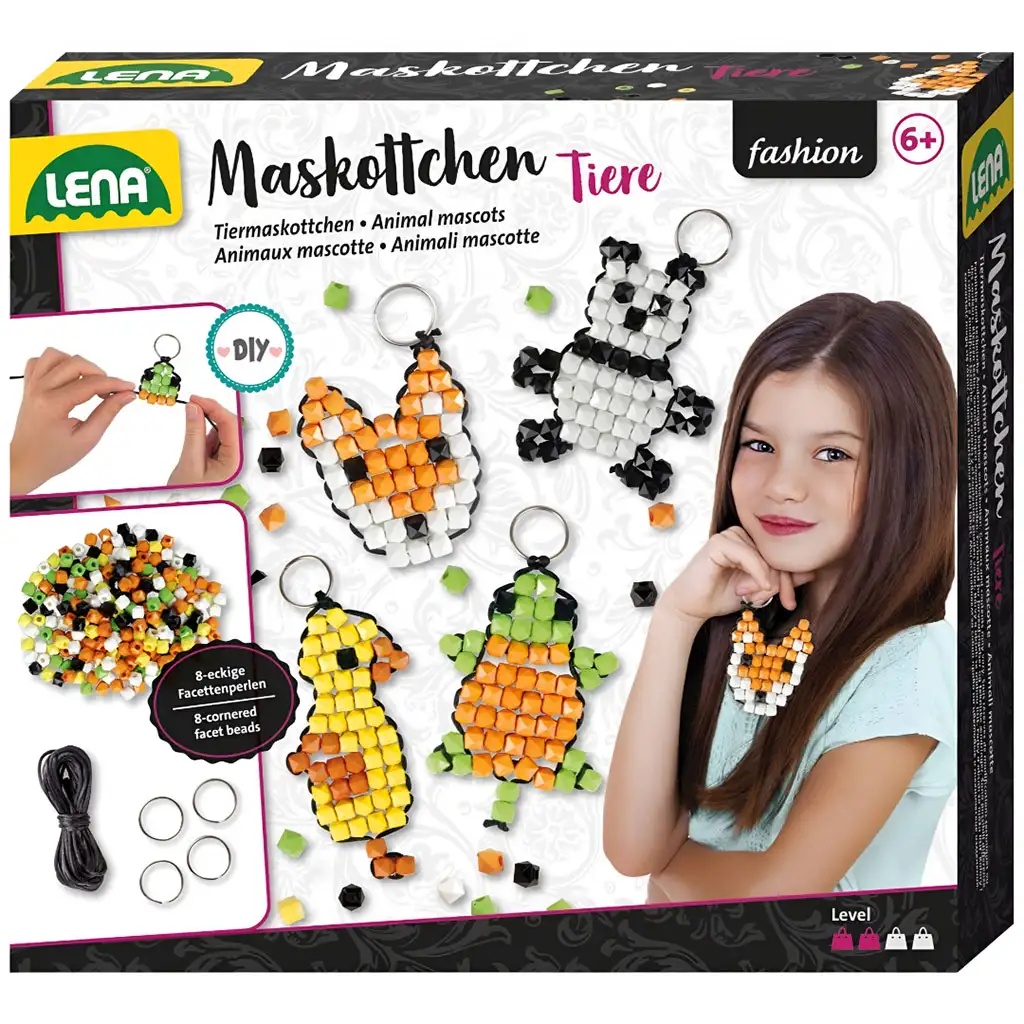 LENA: Sada na výrobu kľúčeniek s voňavými korálkami DIY