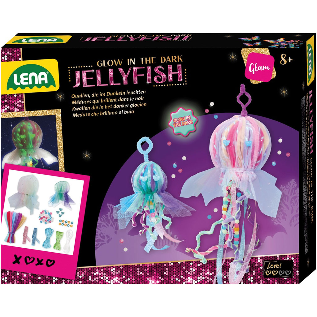 LENA: Sada na výrobu medúzy svietiacej v tme