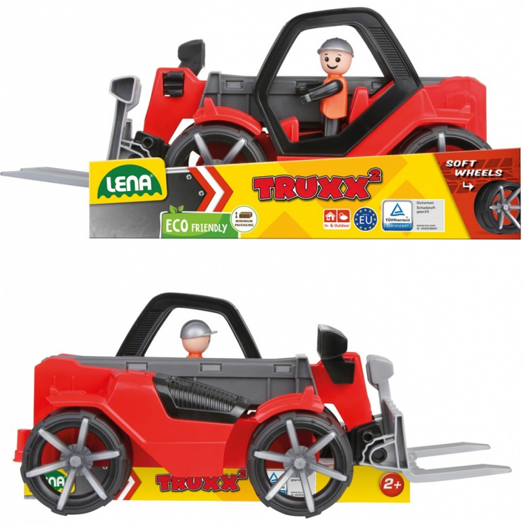 LENA: Truxx 2 Teleskopický nakladač s boxom 35 cm