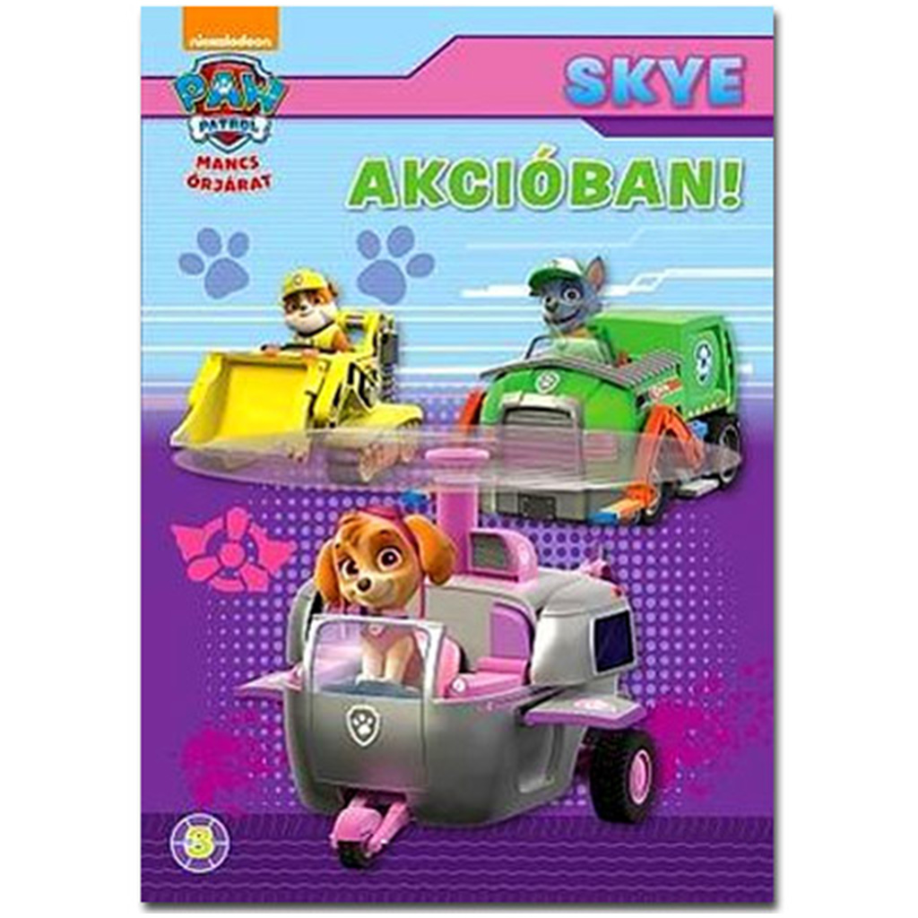 Labková patrola: Skye v akcii! pracovný zošit kép 1