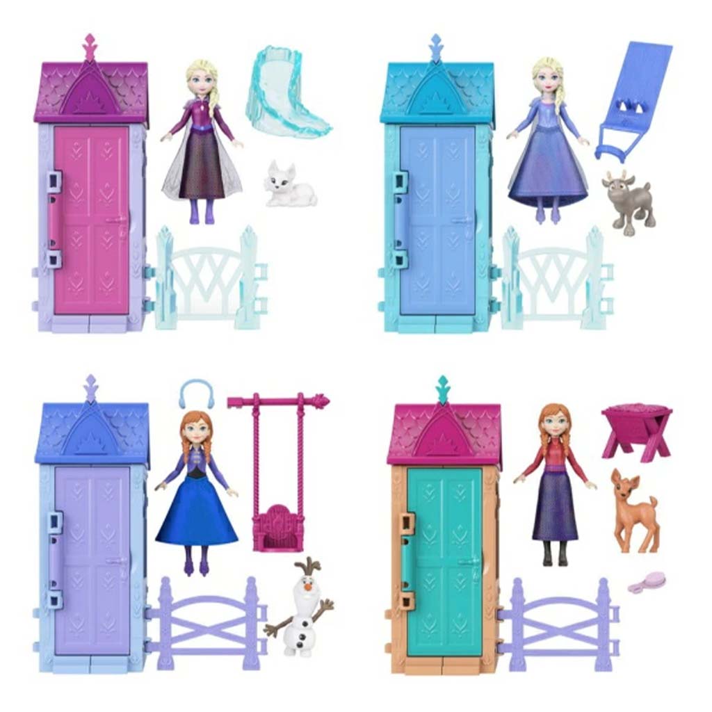 Ľadové kráľovstvo Čarovné prekvapenie mini zámok - Mattel