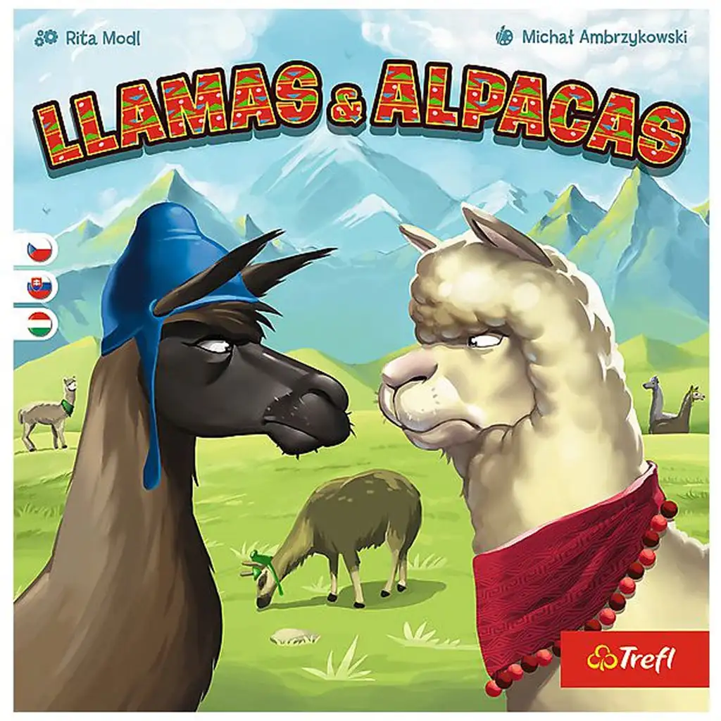 Lamy a alpaky spoločenská hra - Trefl