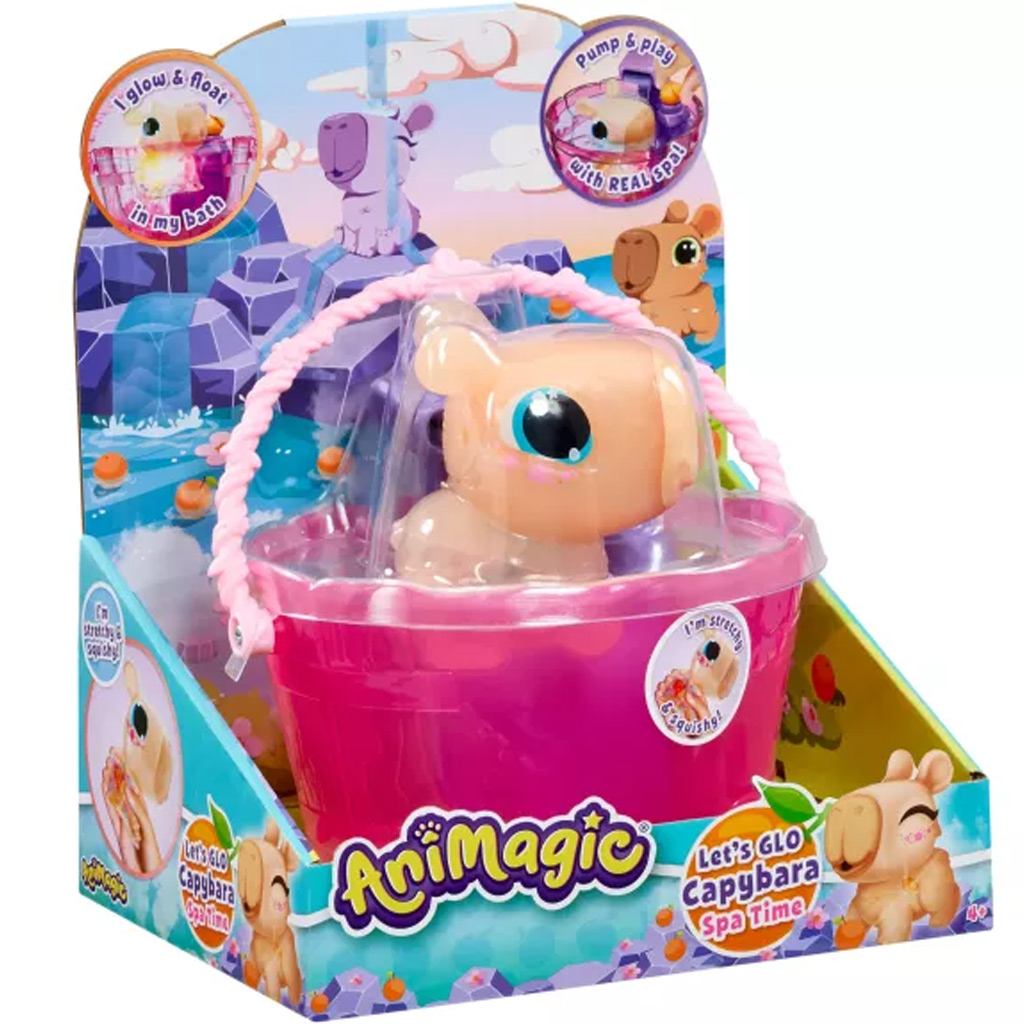 Lets Glo Kapybara - Sada svietiaceho vodného kamaráta