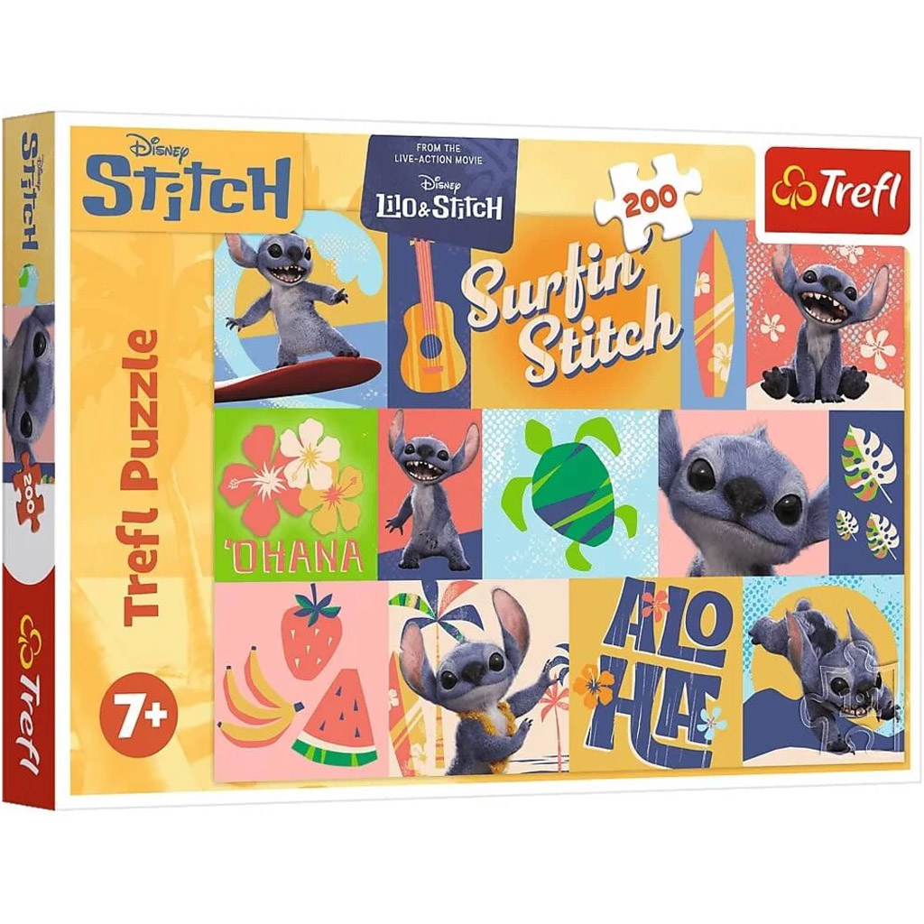 Lilo a Stitch: Havajské dobrodružstvá 200-dielne puzzle - Trefl