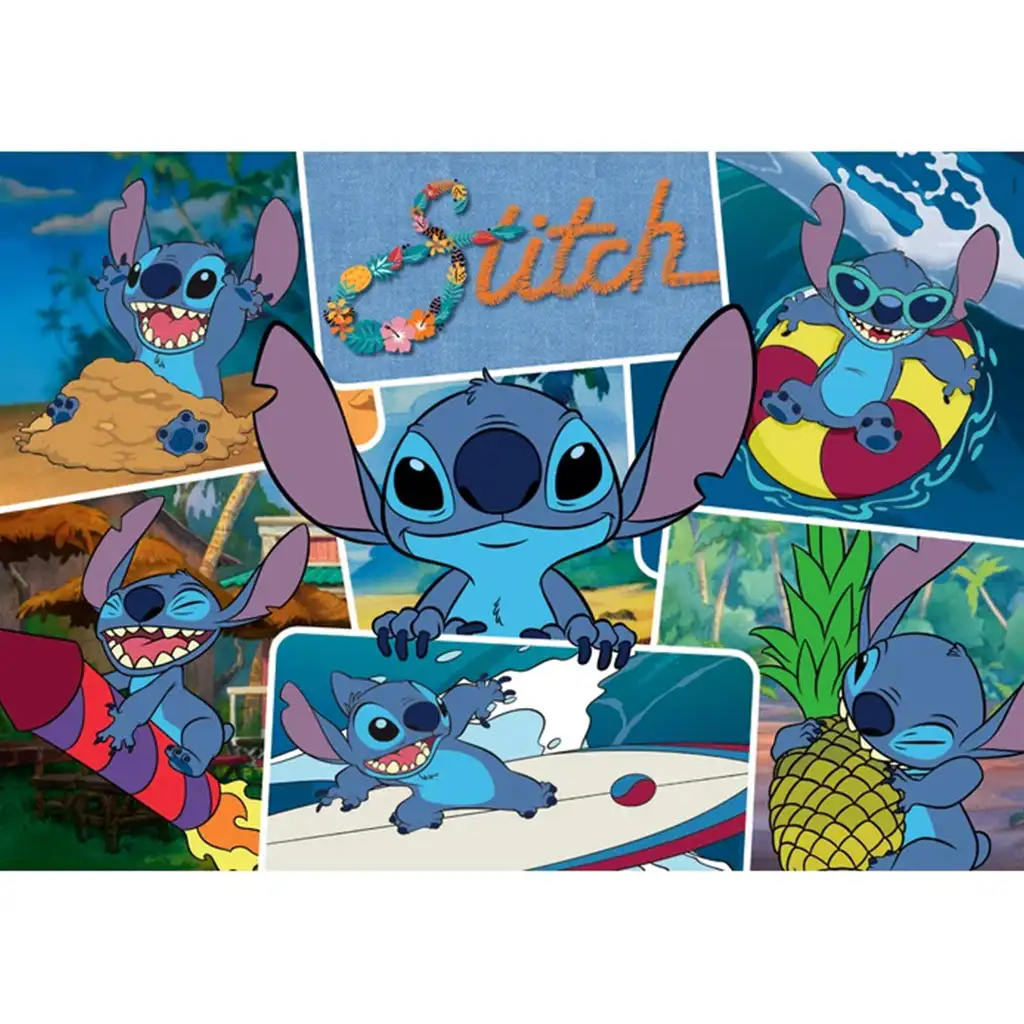 Lilo a Stitch tropická zábava 300-dielne super puzzle - Clementoni kép 2