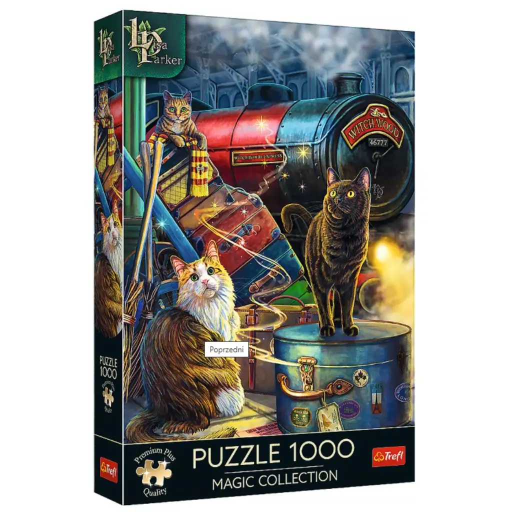 Lisa Parker: Čarodejný Expres 1000-dielne prémiové plus puzzle - Trefl