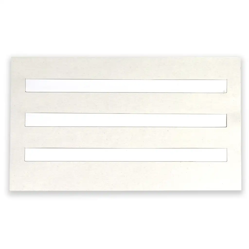 Lišta na písmená 20x11,5 cm