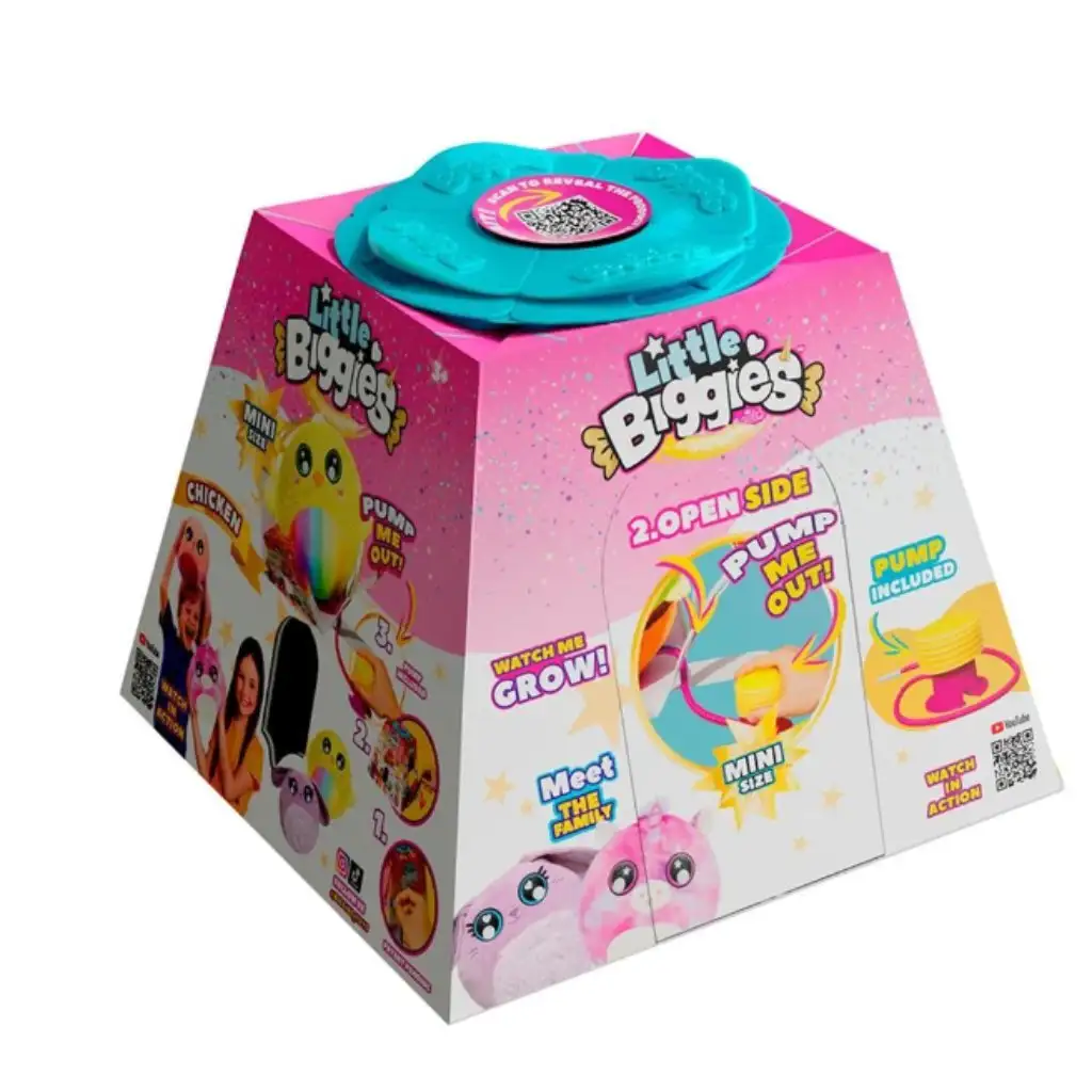 Little Biggies: Nafukovacia mini plyšová ryba fugu kép 2