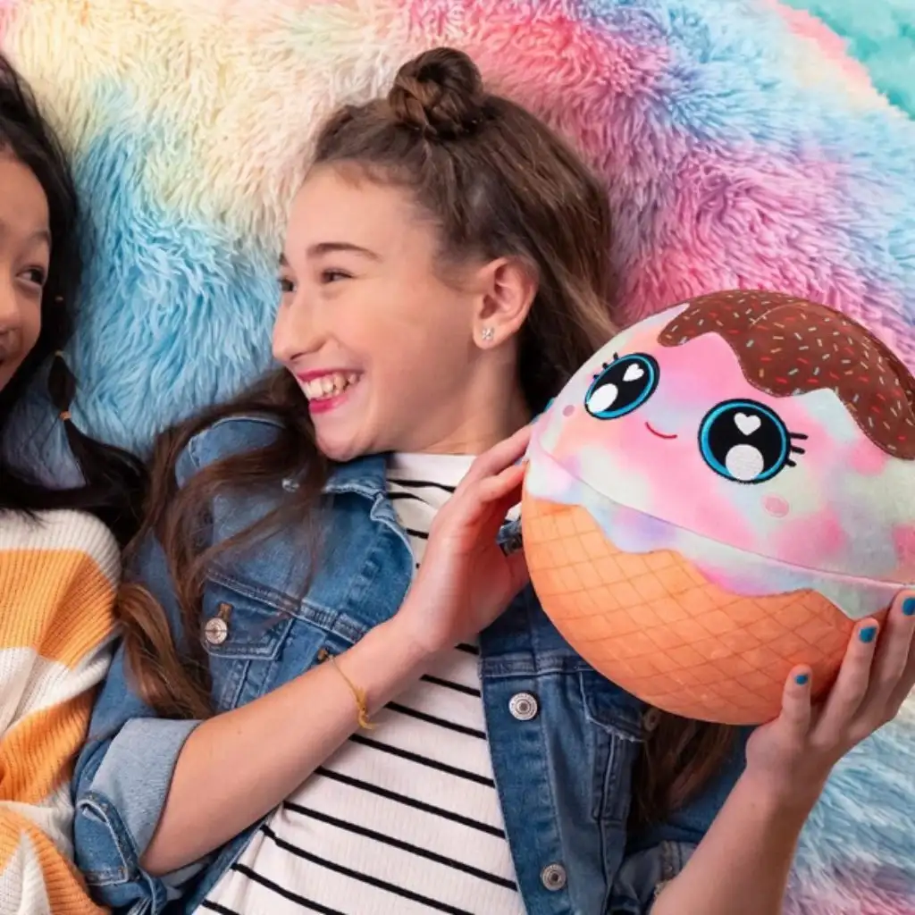 Little Biggies: Nafukovacie mini plyšová zmrzlina kép 2