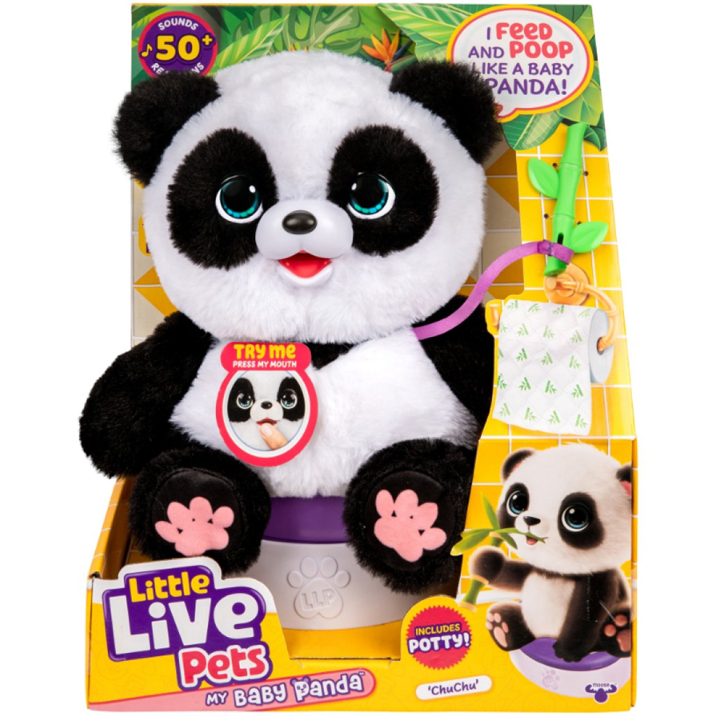 Little Live Pets: Chuchu, interaktívna panda