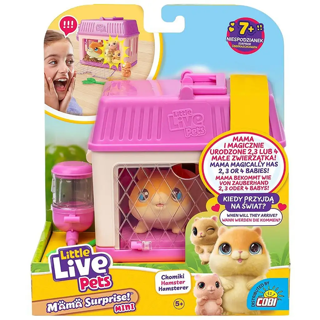 Little Live Pets: Mama škrečok a jej mláďatá kép 1