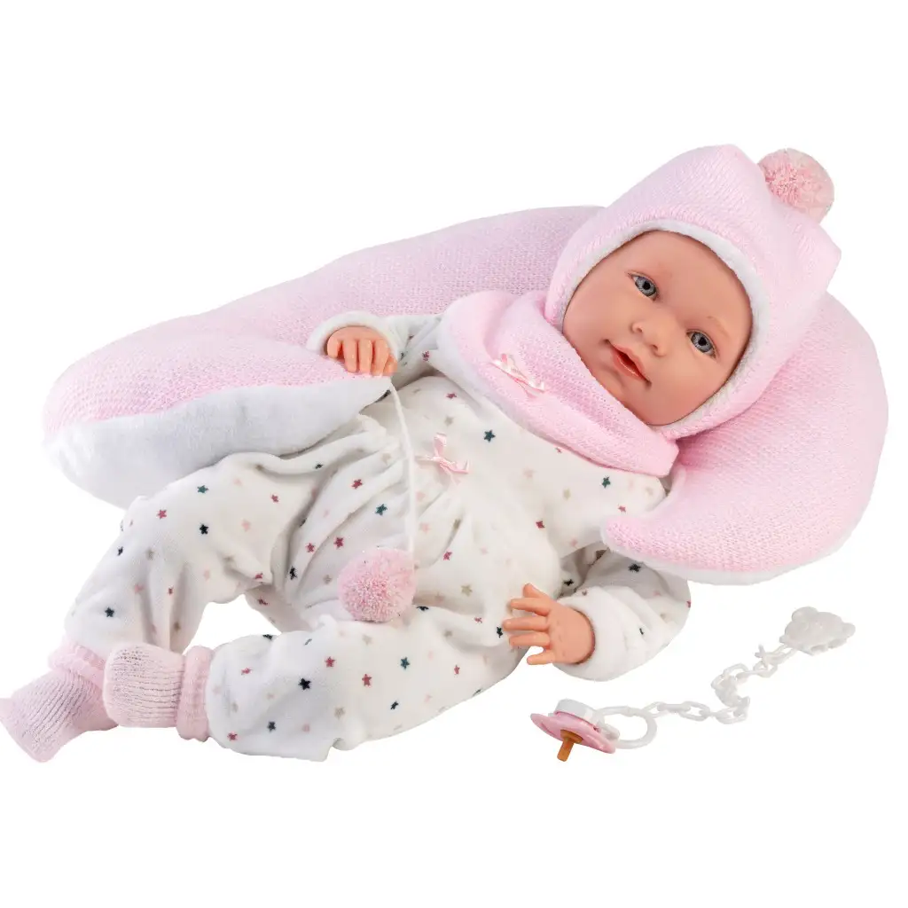 Llorens: Mimi 42cm bábika so zvukom, s brušným vankúšom kép 2