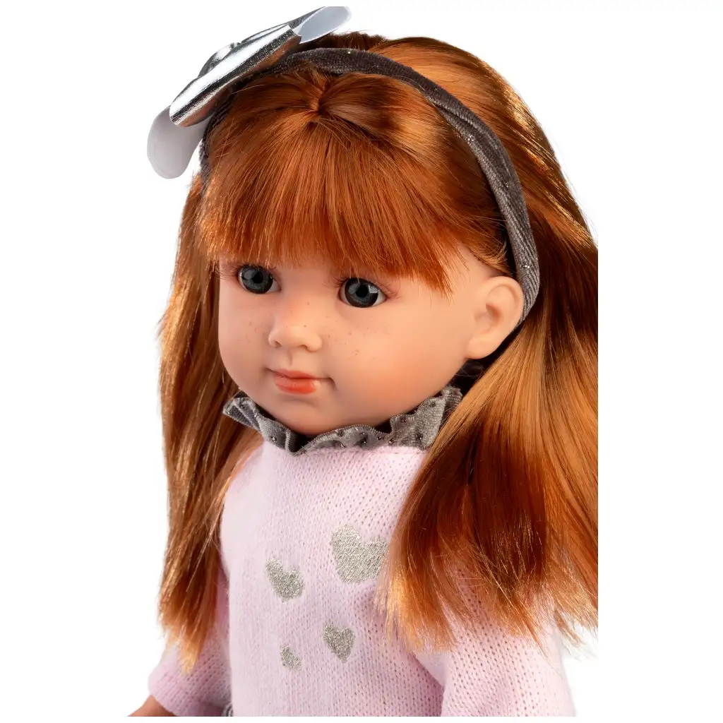 Llorens: Nicole bábika s výškou 35 cm v čiernej sukni. kép 3