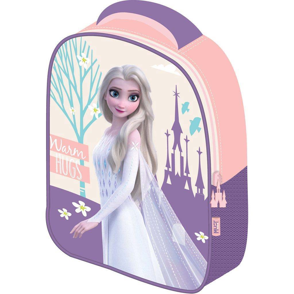 Luna: 3D detský batoh s motívom Ľadového kráľovstva 2, 26x10x32 cm