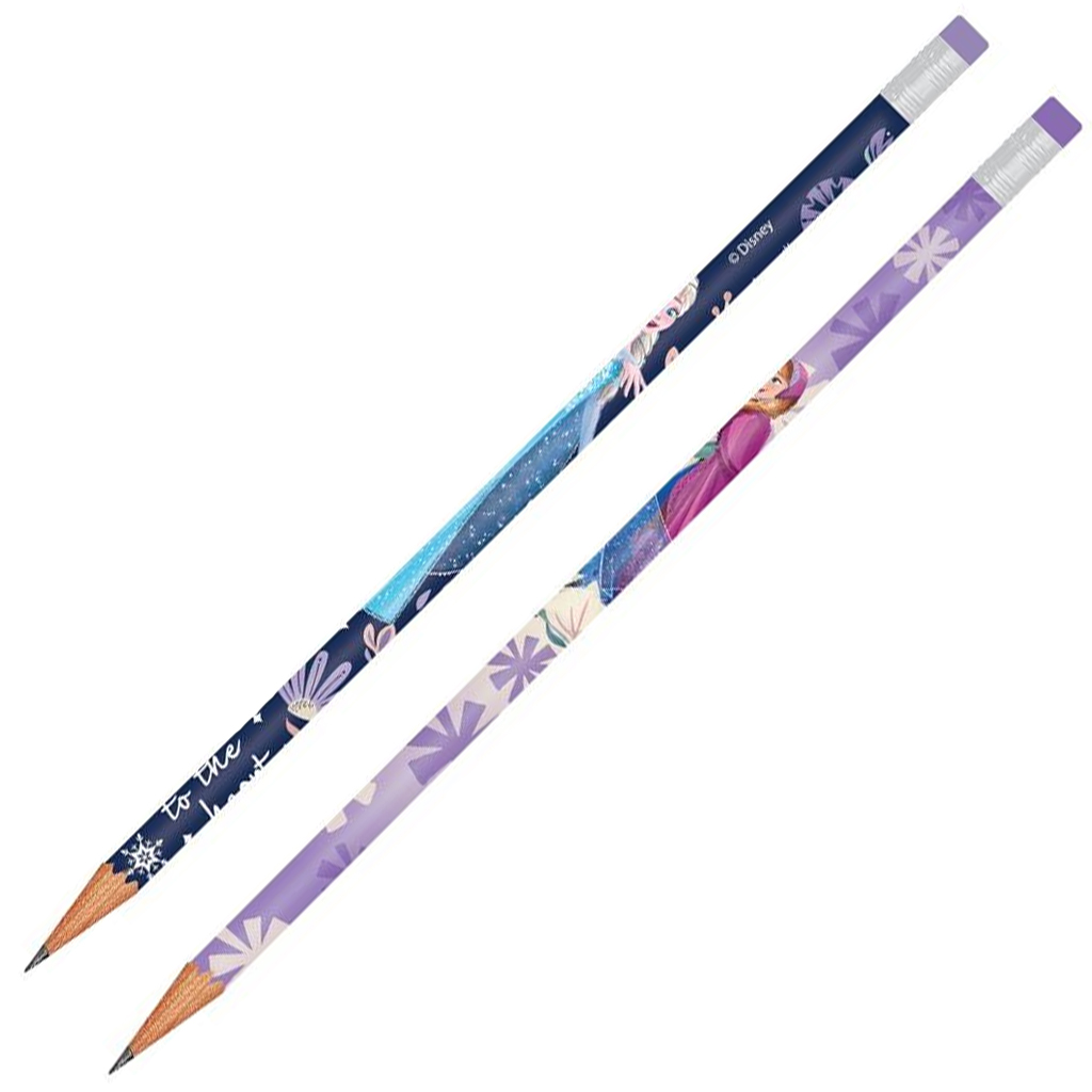 Luna: Ceruzka s gumou Frozen 2 s motívom Ľadového kráľovstva, dva druhy, 1 ks