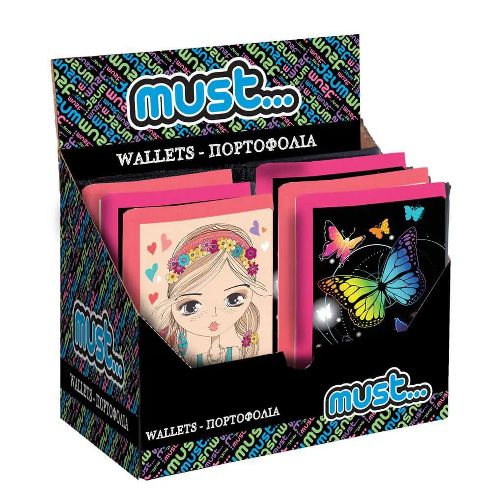 Luna: Dievčenská peňaženka v rôznych prevedeniach 1 ks