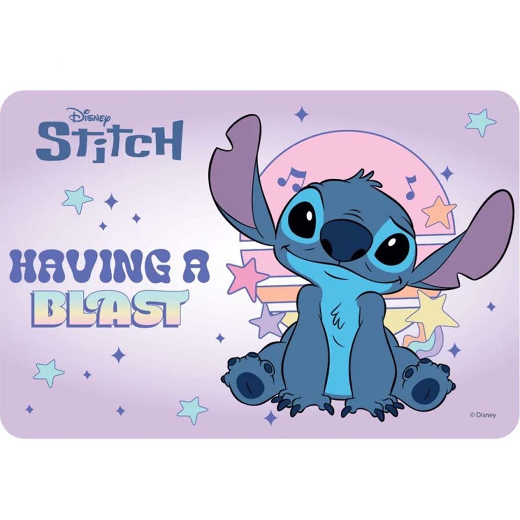 Luna: Disney Stitch Veselý podložka na stôl 43x29 cm