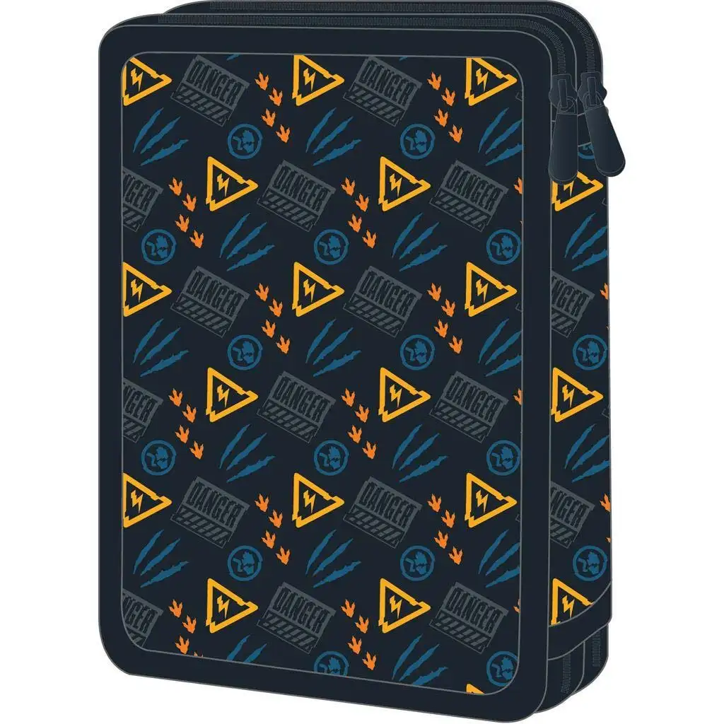 Luna: Dvojposchodové plnené puzdro na perá Jurassic – More Teeth kép 2