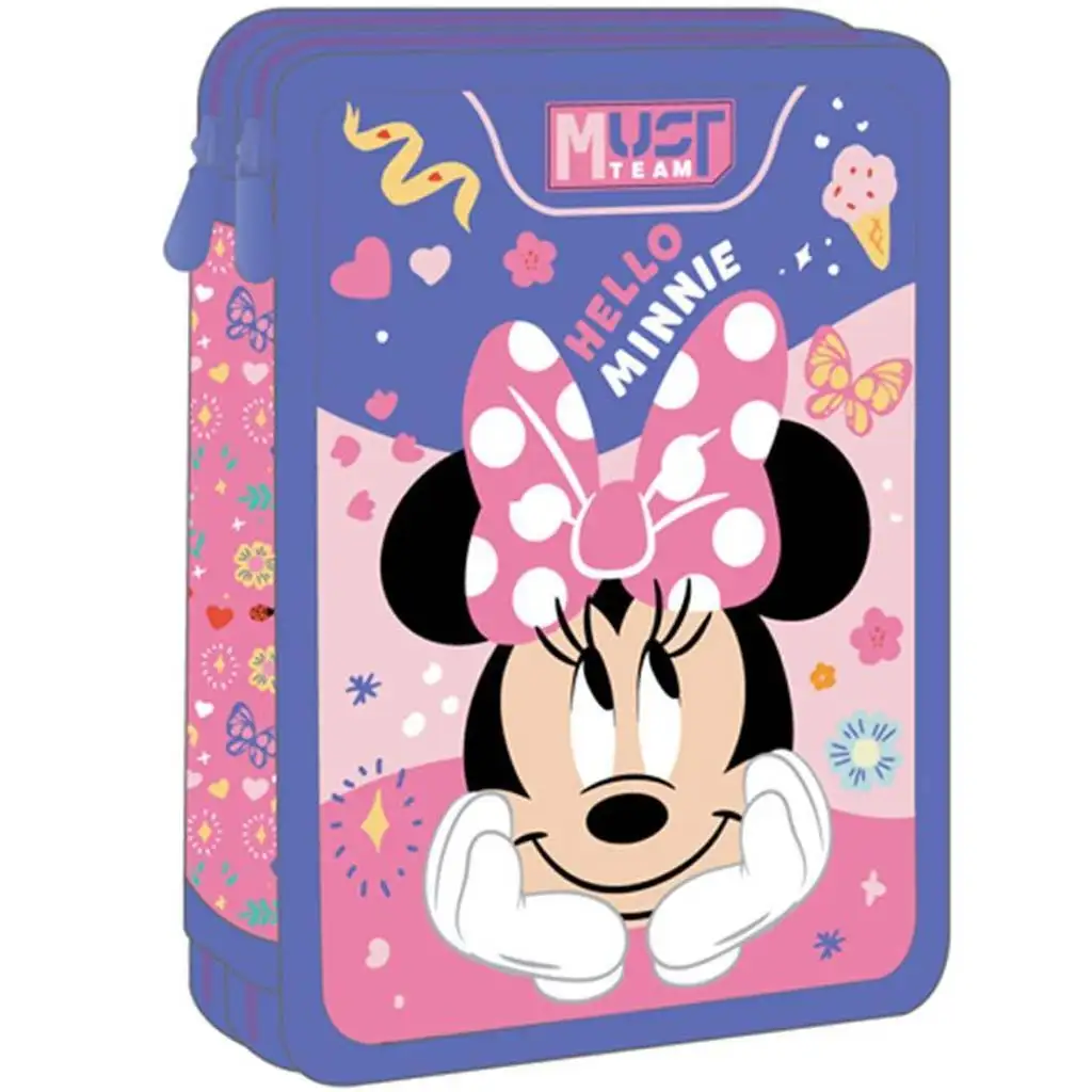 Luna: Dvojposchodový plnený peračník Minnie Mouse