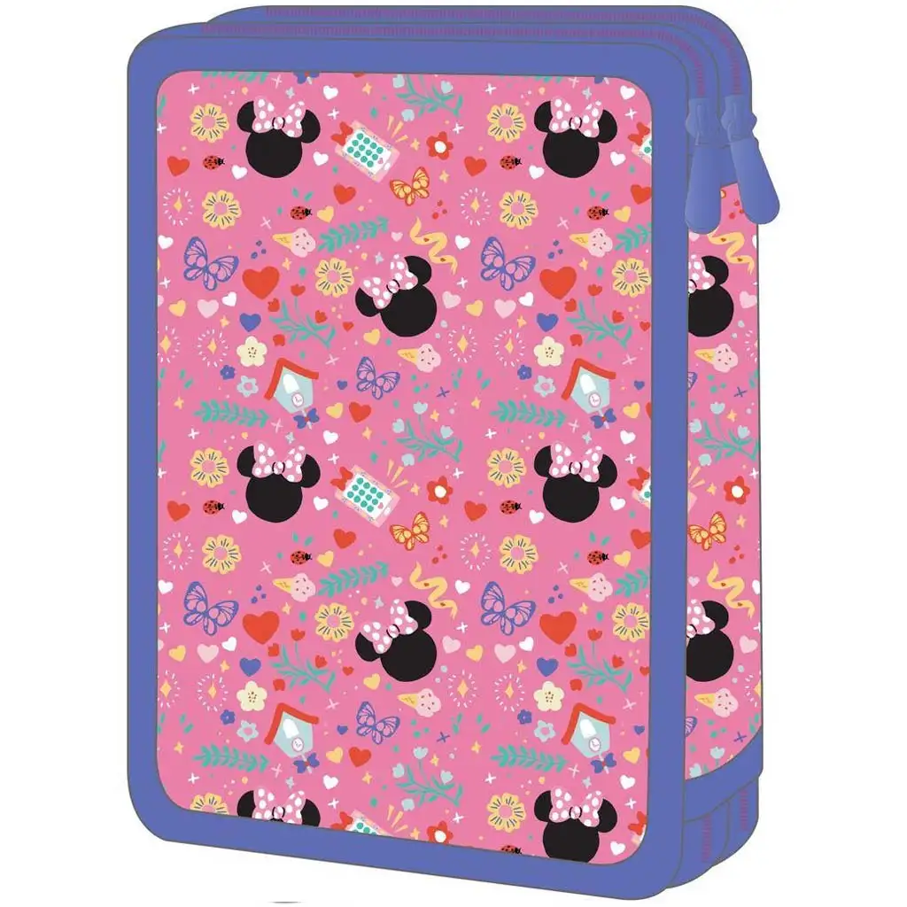Luna: Dvojposchodový plnený peračník Minnie Mouse kép 2