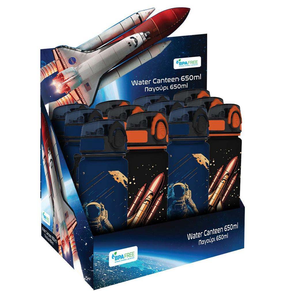 Luna: Fľaša NASA Must 650 ml, viac druhov, 1 ks