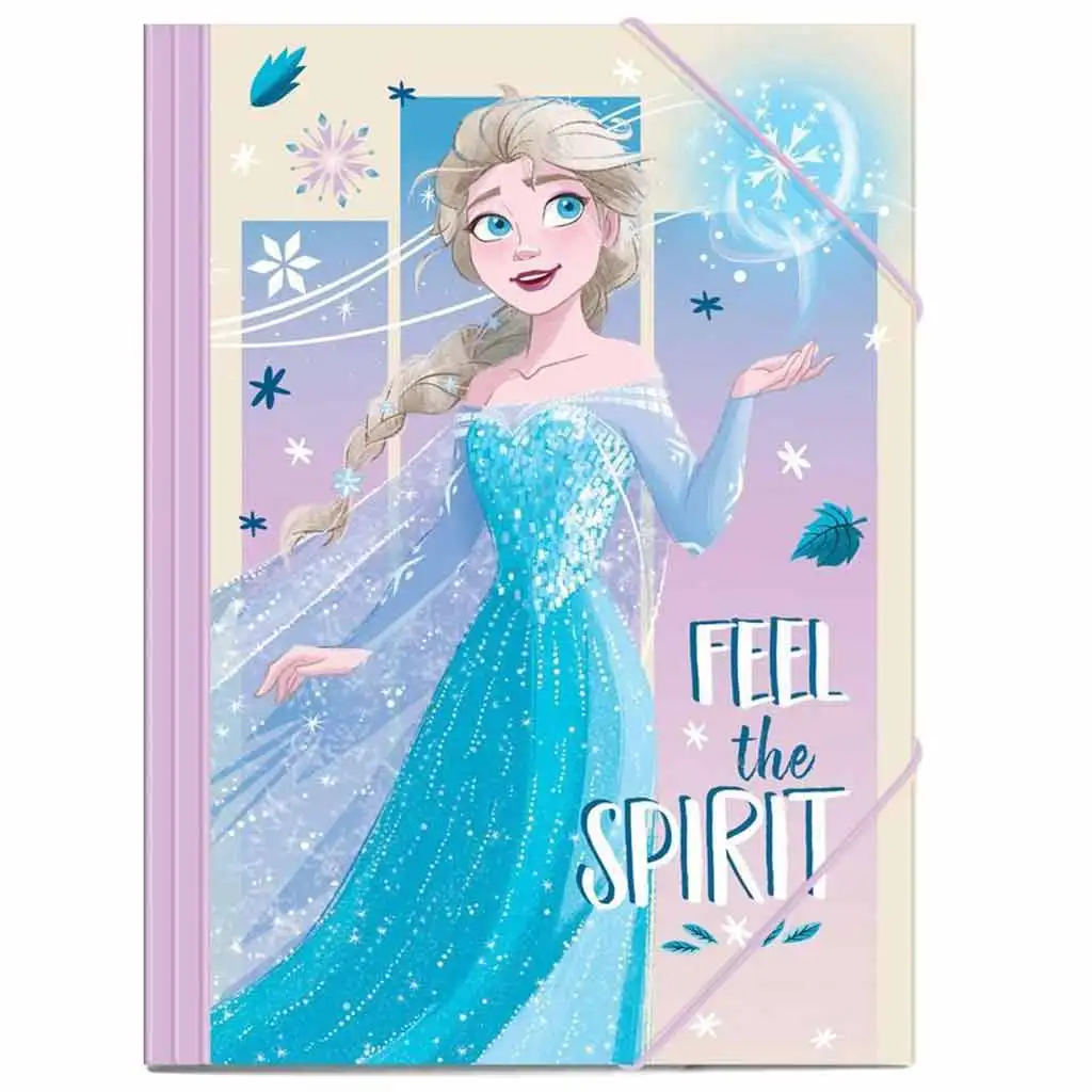 Luna: Ľadové kráľovstvo gumičková zložka na A4 listy 25x35cm