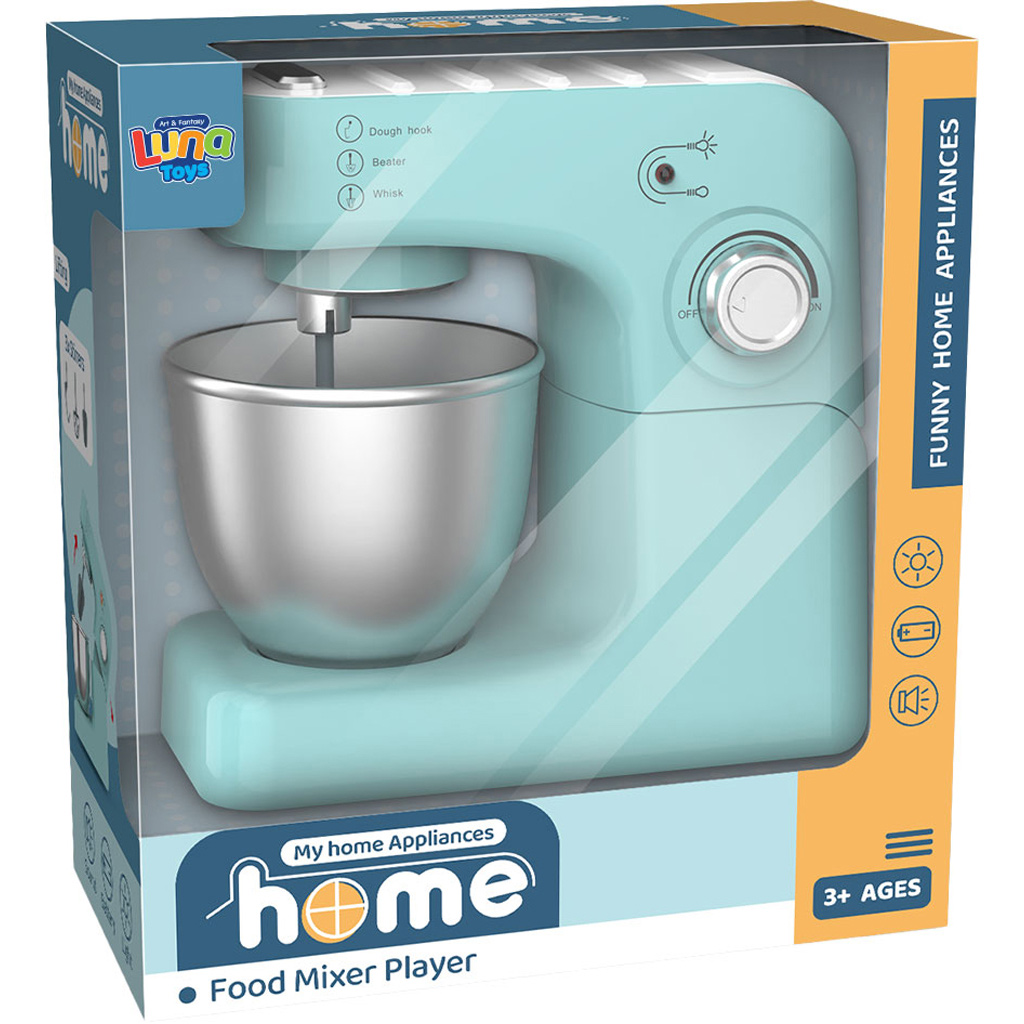 Luna: Moja domácnosť modrý kuchynský robot s osvetlením a zvukom