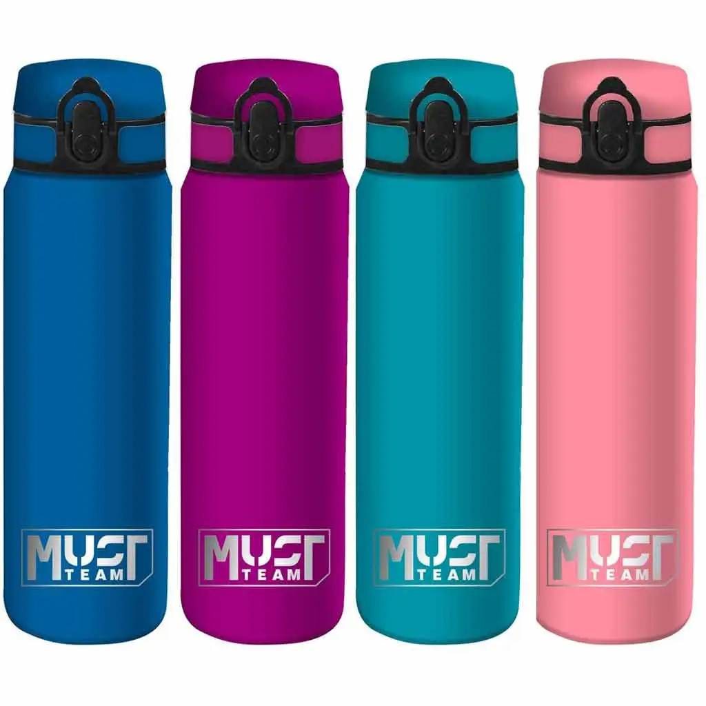 Luna: Must... Nerezová kovová fľaša 600ml v rôznych farbách 1ks kép 2