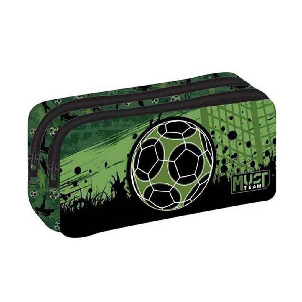 Luna: Must Team Football Pro Player dvojposchodové valcovité púzdro na perá 21x6x9 cm