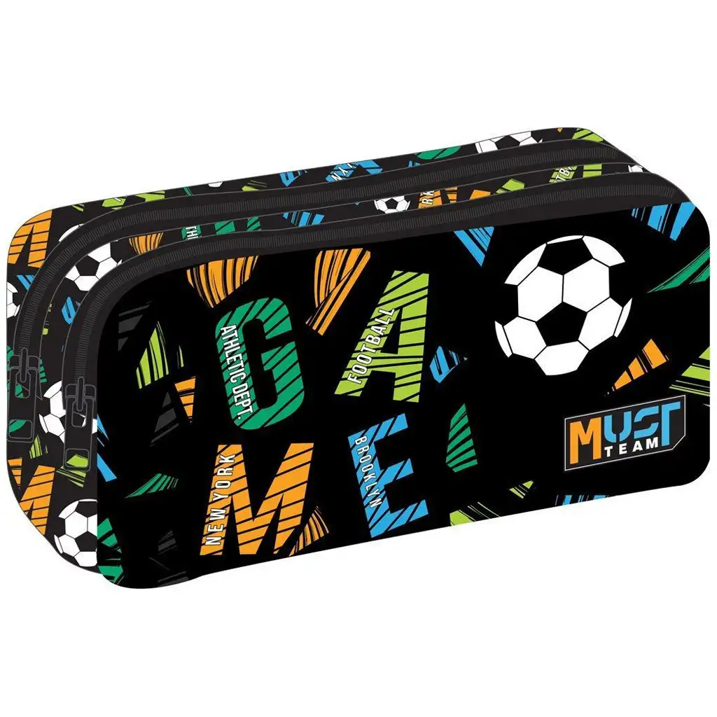 Luna: Must Team Game futbalovou loptou, valcový peračník s 2 vreckami