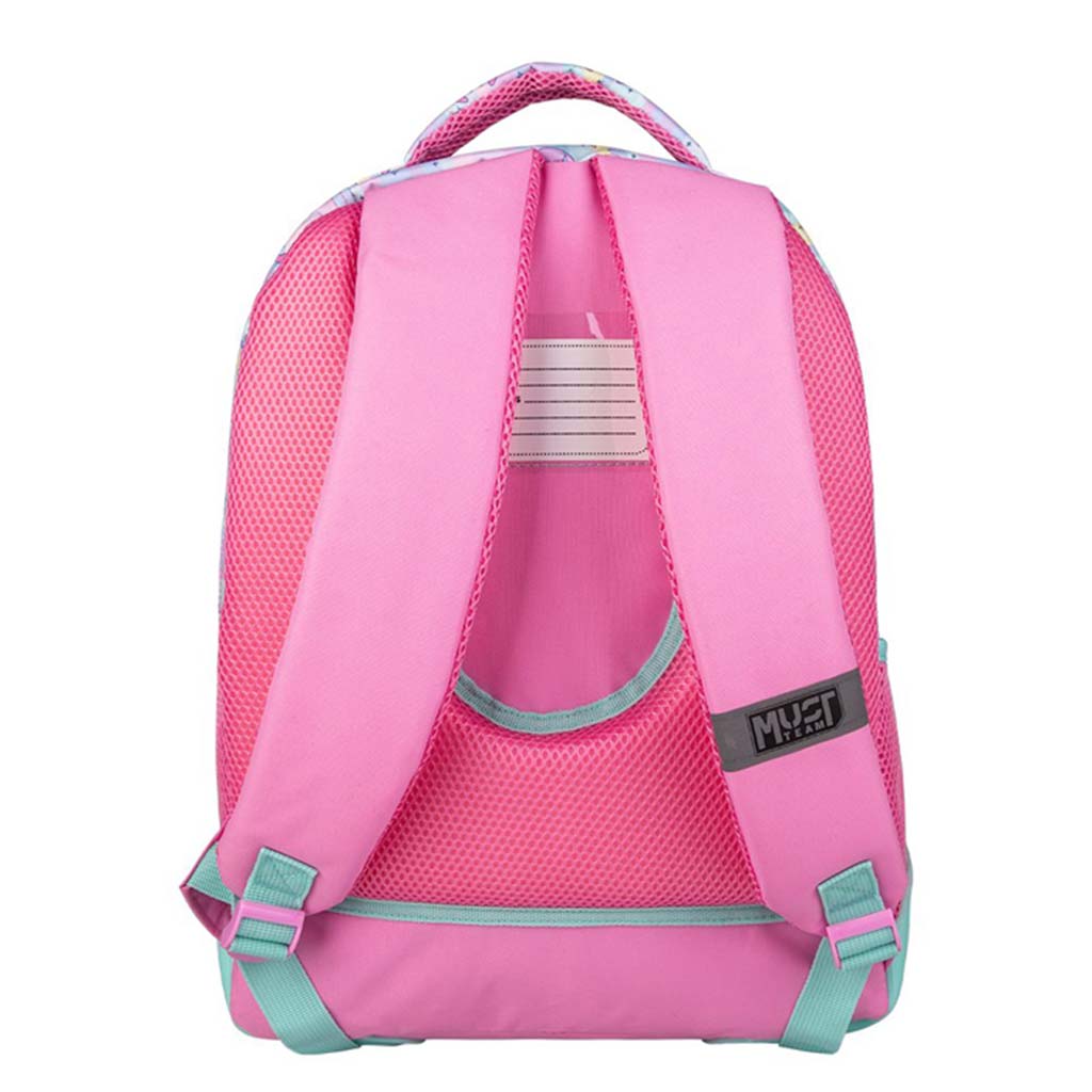 Luna: Must Team Stitch Having a Blast zaoblený školský batoh s 3 priehradkami, ruksak 32x18x43 cm kép 2