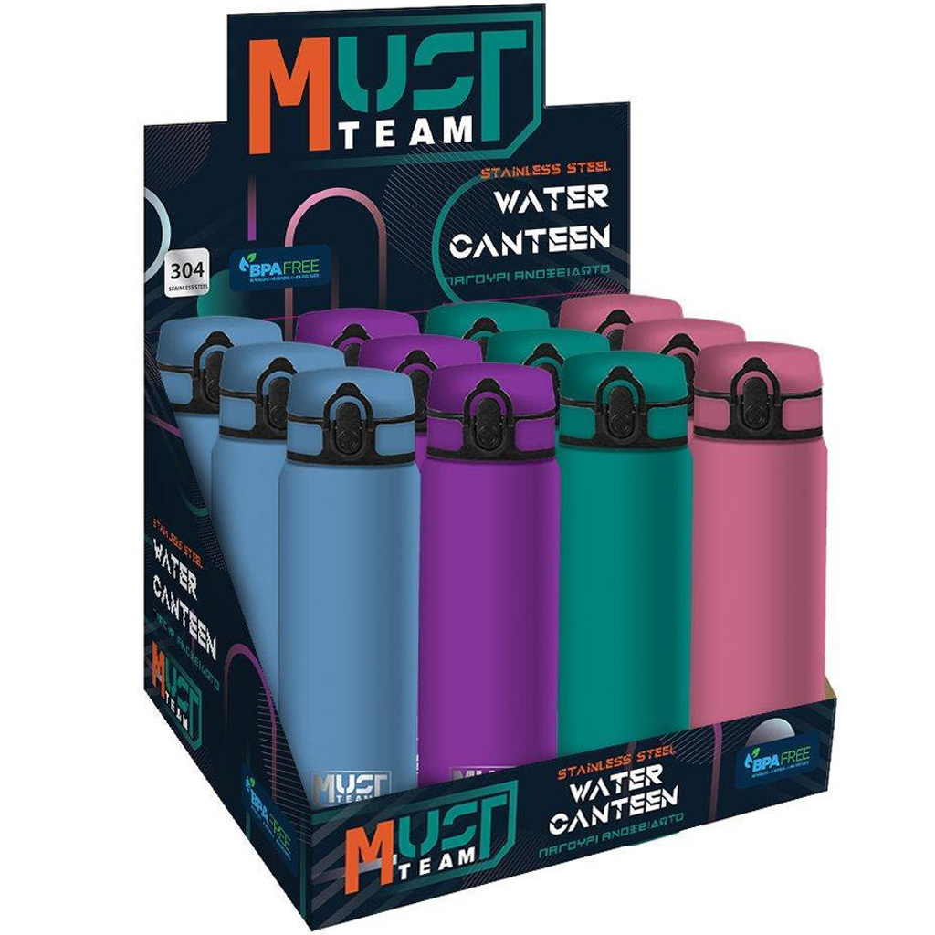 Luna: Must Team nerezová fľaša v rôznych variantoch 600 ml 1 ks