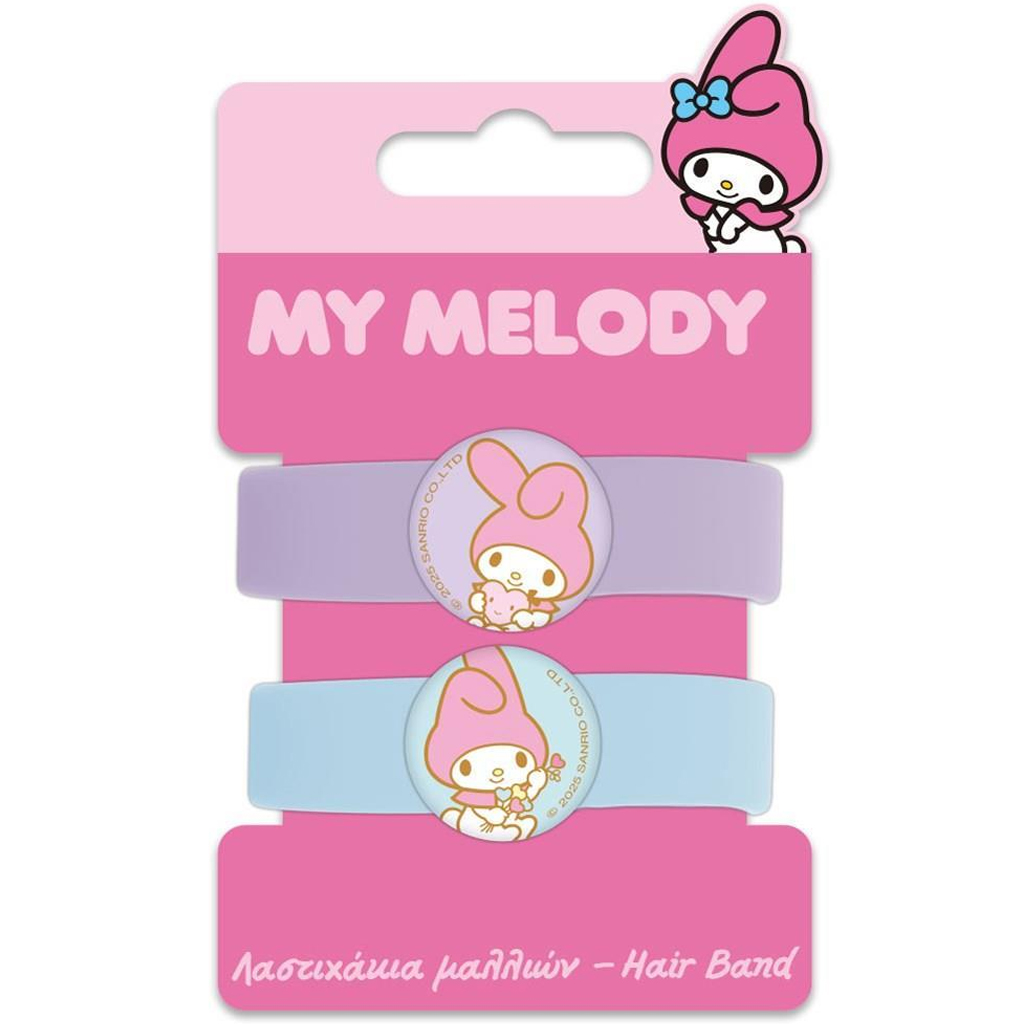 Luna: My Melody 2-dielna sada gumičiek do vlasov