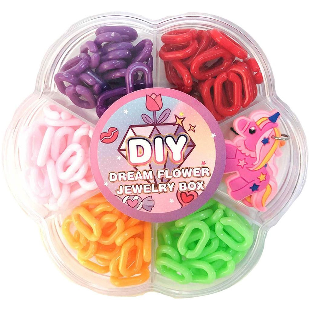 Luna: Navliekacie korálky v tvare kvetu v úložnom boxe, viacero variantov, 1 ks kép 3