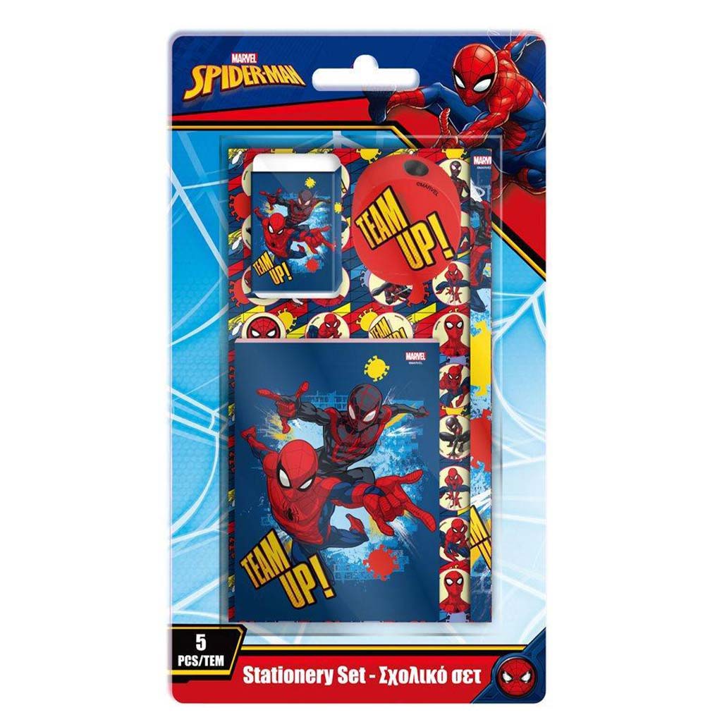 Luna: Pókember Team Up 5-dielna súprava na písanie
