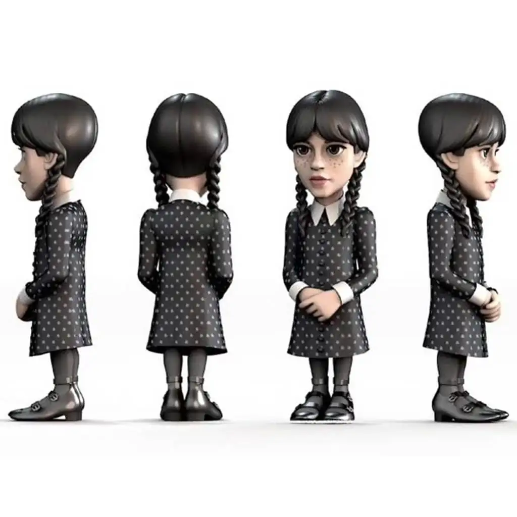 MINIX - Prémiová figúrka postavy Wednesday Adams, 12 cm kép 2