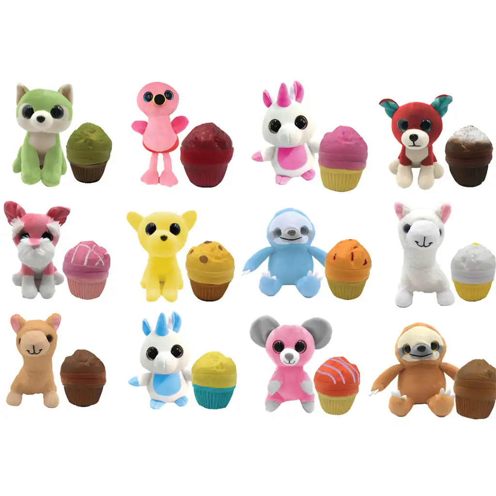 Magic Muffin voňavá obojstranná zberateľská plyšová figúrka