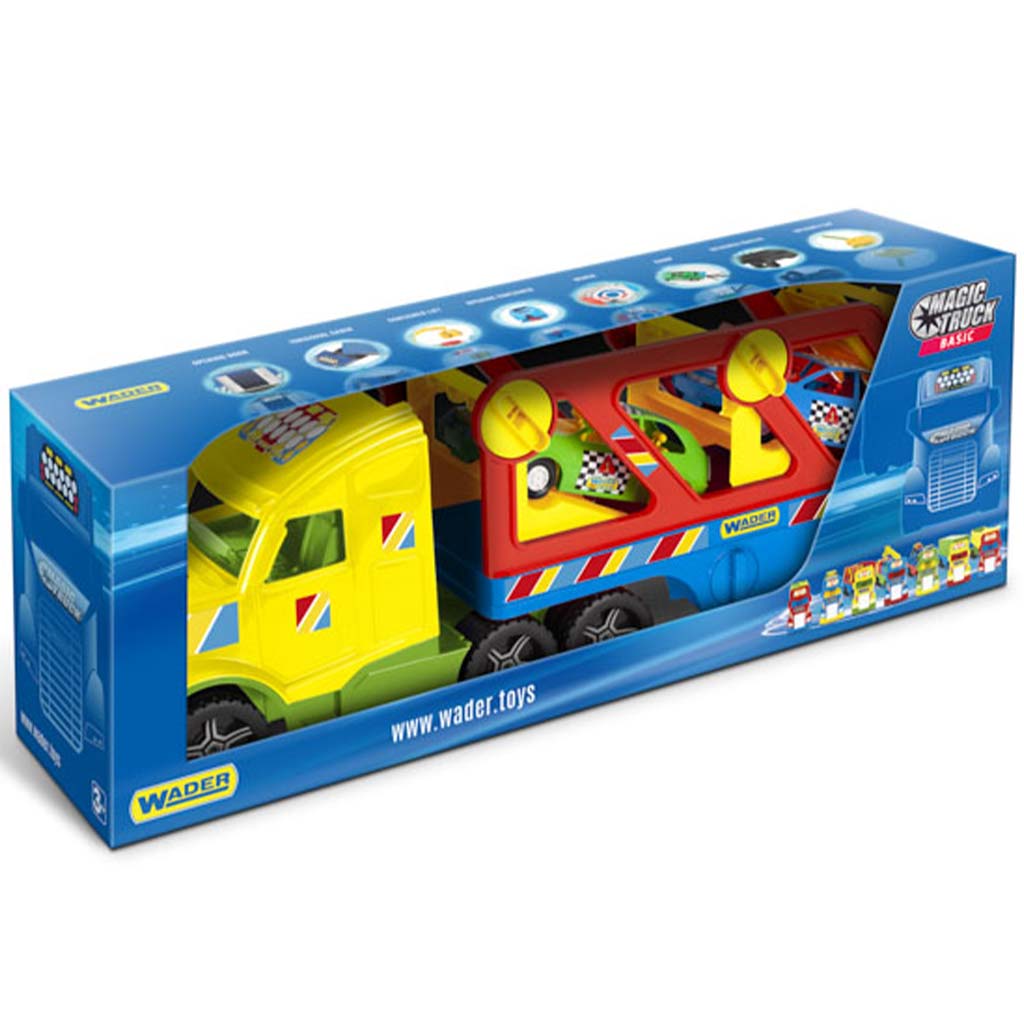 Magic Truck Basic kamión so športovými autami - Wader