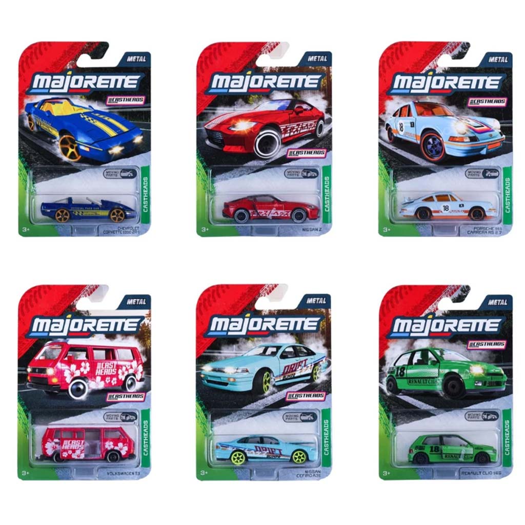 Majorette: CastHeads Prémiové zberateľské autíčko v rôznych variantoch - Simba Toys