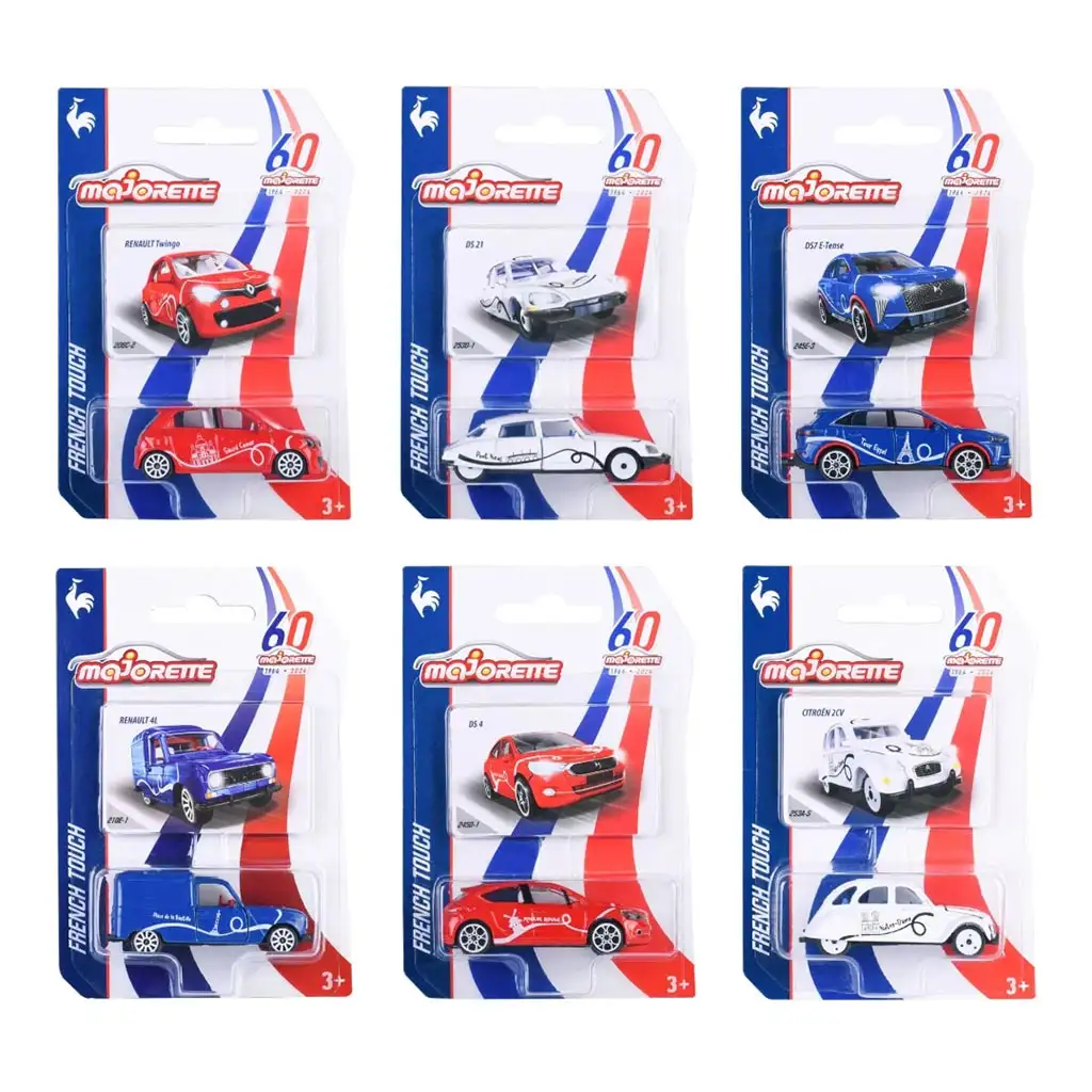 Majorette: French Touch autíčka rôzne 1ks - Simba Toys