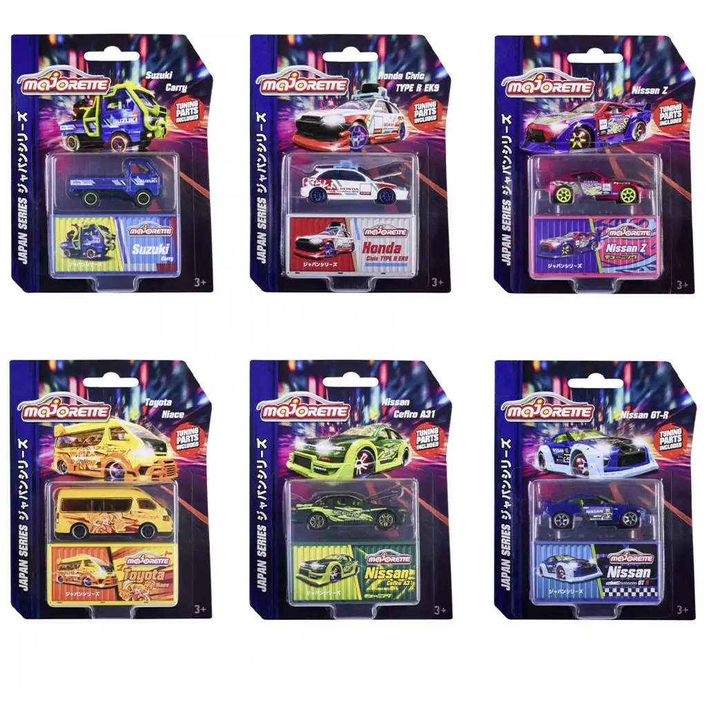 Majorette: Japonské deluxe autíčka rôzne druhy 1ks - Simba Toys