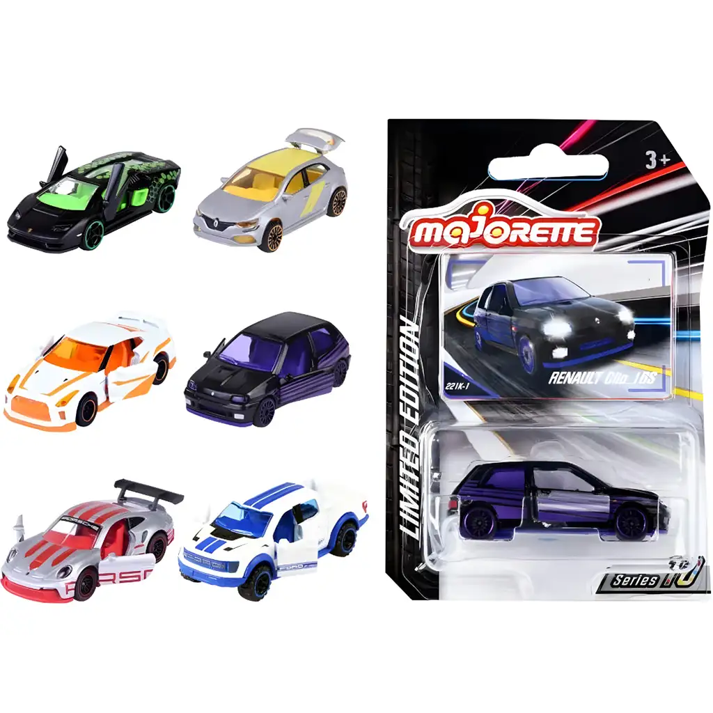 Majorette: Limitovaná edícia 10 malých áut v rôznych variantoch - Simba Toys