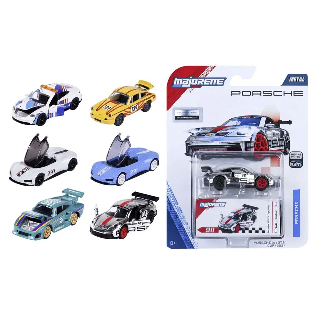 Majorette: Porsche Deluxe zberateľské autíčko v rôznych prevedeniach - Simba Toys