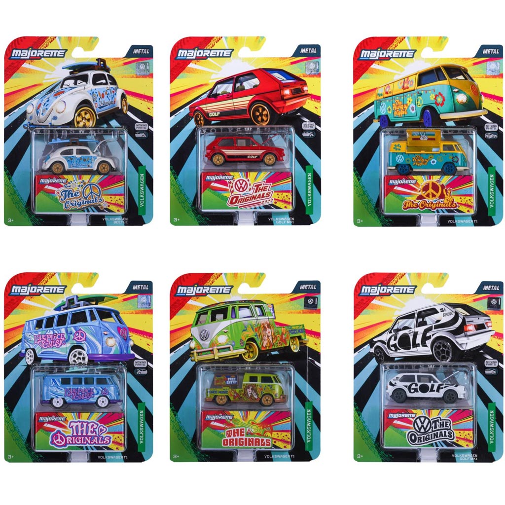 Majorette: Volkswagen Deluxe autíčko rôzne druhy 1 ks - Simba Toys